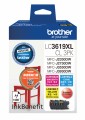Brother LC3619XLCL3PK 高容量彩色墨盒套裝