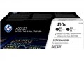 HP 410X (CF410XD) High Yield Black Original LaserJet Toner Cartridge, 2 Pack